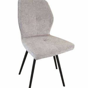 Otočná jídelní židle KAREL šedá